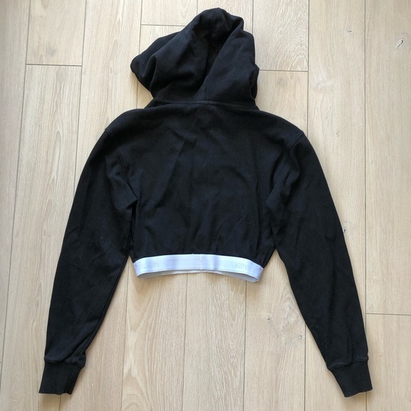 Calvin Klein x Kith Cropped Hoodie in Black Women’s Size XS - Picture 3 of 10